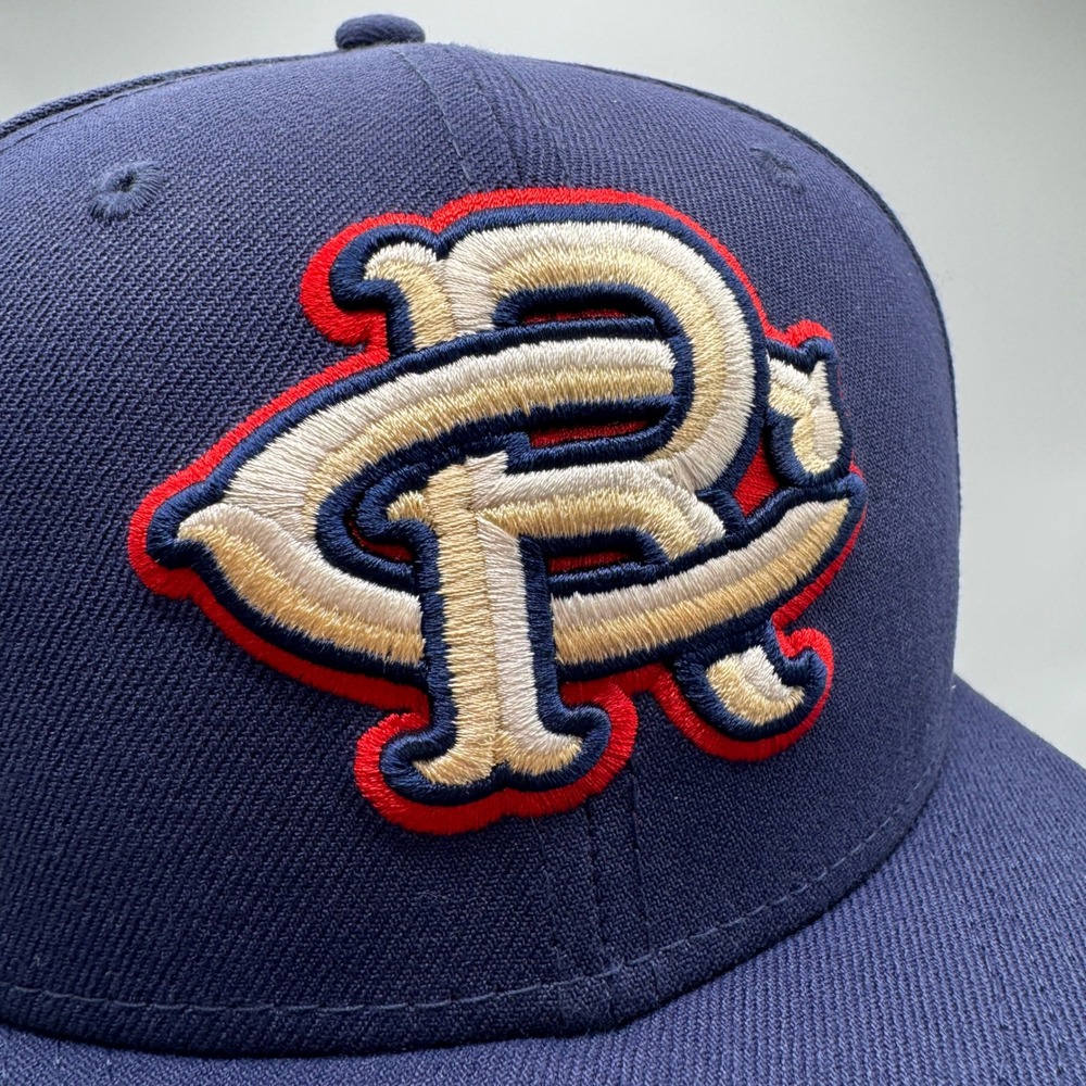 Cedar Rapids Kernels New Era 59FIFTY Hat Mens 7 1/4 Navy Blue MiLB Baseball Cap